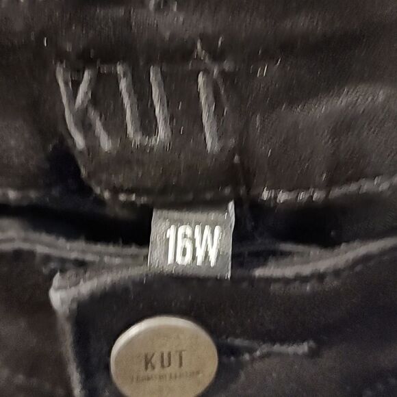 Kut from the kloth black jeans size 16W perfect condition - Picture 4 of 6